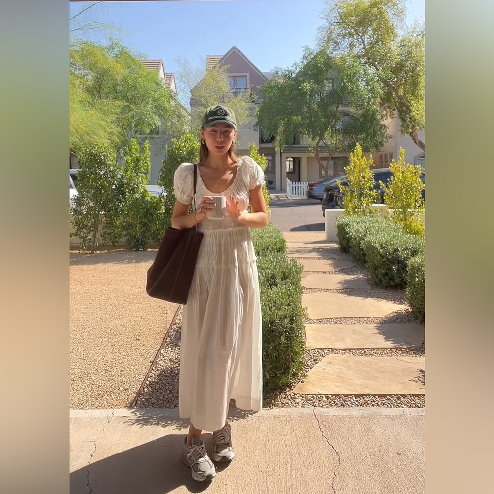 🛑SOLD🛑 Doen Leanne Dress in Salt - Picture 5 of 15